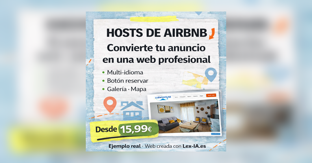Espacio reservado para nuevos anfitriones Lex-IA